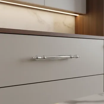 Nábytkové kování Gamet Úchytka SANDVIKA Chrom 80 mm