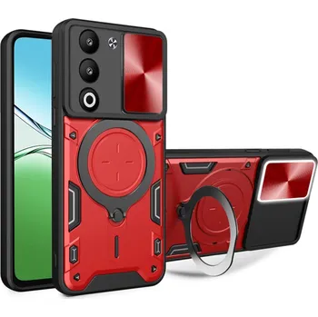 Pouzdro na mobilní telefon Techsuit CamGuard Pro pro Oppo A5 4G A5 5G červená