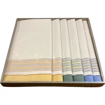 ETEX, Hořice s.r.o. Dámský kapesník v krabičce - 6 ks varianta: světlý - 6ks