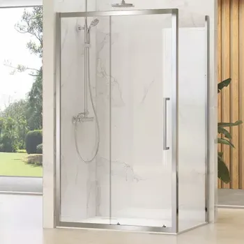 TERA COMBI 105x100 Čiré Sprchová zástěna obdélníková