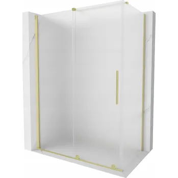 MEXEN VELAR SPRCHOVÝ KOUT POSUVNÝ 130X70 CM MRAZIVÝ ZLATÝ