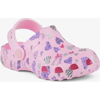 Chlapecké pantofle Sandálky Coqui Little Frog Pink Hearts Velikost: 23/24