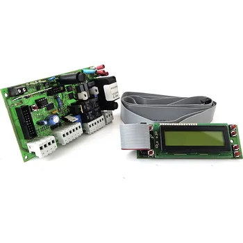 Pohon brány Q 37 + dosplej - řídící jednotka s přijímačem a odděleným displejem pro 230V pohony pro křídlové brány PROTECO