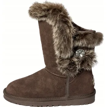 Dámská zimní obuv B029 SNĚHULE EMU ZIMNÍ BOTY KOŽENÉ KOŽEŠINA C 38