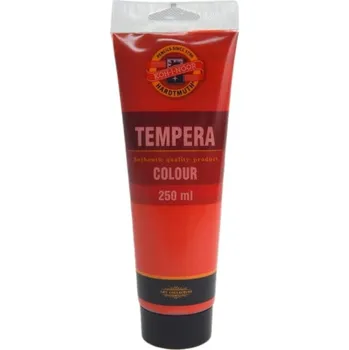 Speciální výtvarná barva Koh-i-noor Temperová barva - rumělka červená / tuba 250 ml 564218