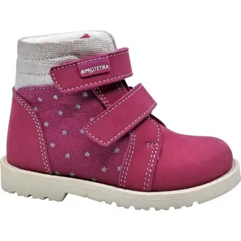 Dívčí tenisky Protetika kožené boty EVITA růžová Velikost: 19
