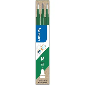 Náplň do psacích potřeb Pilot FriXion Náplň Pilot FriXion 0,7 - zelená / 3 ks 404254