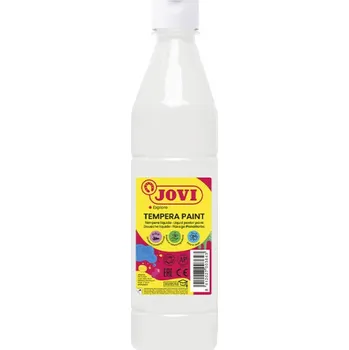 Výtvarná barva Jovi Tekuté temperové barvy JOVI PREMIUM v lahvi - 500 ml / bílá 31430
