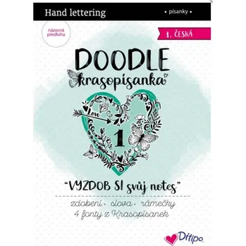 Umění Doodle Krasopísanka - Ozdob si svůj zápisník