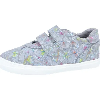 Dívčí obuv Jonap kožené boty 053 SV šedá motýlci Velikost: 26