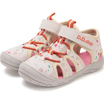 Dívčí obuv DDstep Sportovní sandálky D.D.step G065-51957D Cream Velikost: 27
