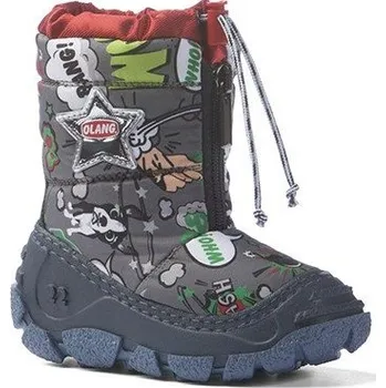Dívčí sněhule Olang sněhule HAPPY 816 antracite Velikost: 19/20