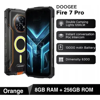 Mobilní telefon Doogee Fire 7 Pro orange