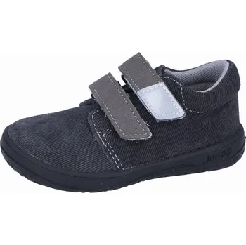 Dívčí polobotky Jonap barefoot boty B1SV šedá riflová Velikost: 21