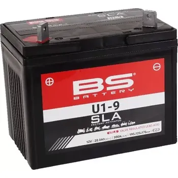 Motobaterie AGM baterie BS BATTERY SLA MAX TYP BS U1-9 SLA SLA-MAX