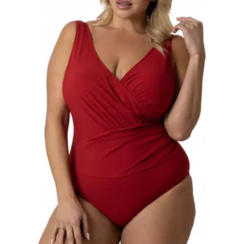 Dámské plavky JEDNODÍLNÉ PLAVKY S EFEKTEM ZEŠTÍHLENÍ PRIMO XL 42