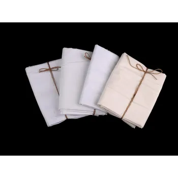 Zbytková metráž látek 1 ks Varianta: 6 bílá různé odstíny, Balení: 1 ks 49555/120659/239160