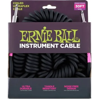 Ernie Ball P06044 9 m Rovný - Rovný Nástrojový kabel