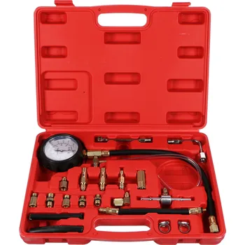 Autoelektronika Sada pro testování tlaku benzínových motorů MECHANIC ENGINE TESTER 20, 0-10bar, 20ks SIXTO