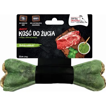 Pamlsek pro psa Syta Micha žvýkací kost pro psy pro svěží dech 22 cm MAXI