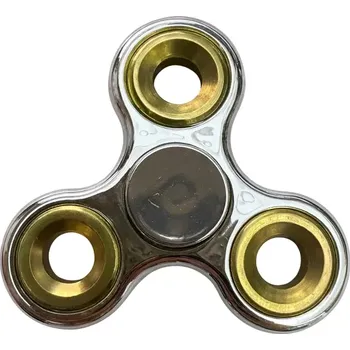 Gadget Fidget Spinner metalický stříbrný