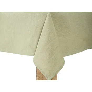 Obraz Obrus OLIWKOVÝ zelený světlý elegantní 120x160 hladký do obýváku NATURA