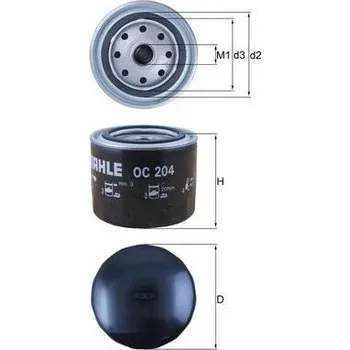 Olejový filtr Olejový filtr KNECHT OC 204