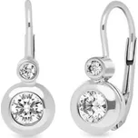 Couple, Dívčí náušnice Lucy, bílé zlato se zirkony, 585-53-3-1042.1B00.0.00.001.07