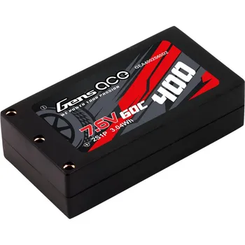 RC vybavení Gens ace LiPo - 2S 400mAh 7,6V High Voltage 2S1P (60C)