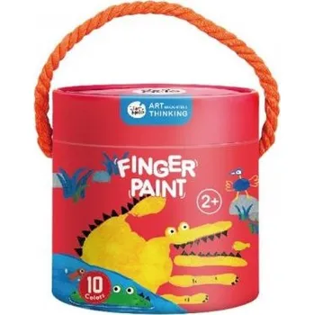 kreativní sada Jarmelo Prstové barvy 10 x 60 ml