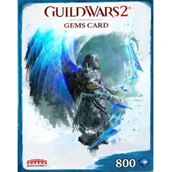 Počítačová hra Guild Wars 2 800 Gem Card PC - digitální verze - Hraj již za pár minut