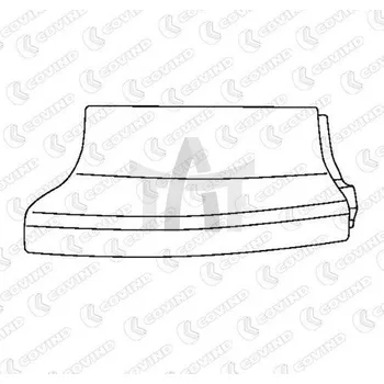 Přední světlomet Kryt, hlavní světlomet COVIND COV/SCP/158