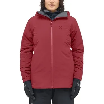 Dámská bunda Dámská bunda Haglöfs Mimic Alert Hood velikost S červená
