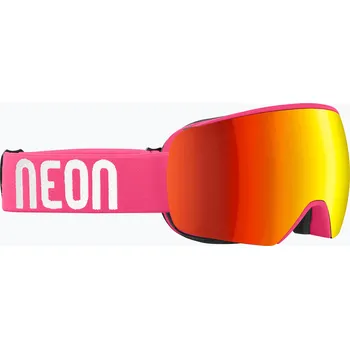 Sjezdové lyžování Lyžařské brýle Neon Beam pink/mirror red