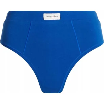 Kalhotky TOMMY HILFIGER DÁMSKÉ KALHOTKY S VYSOKÝM PASEM KOBALT S