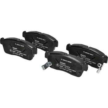 Brzdová destička Sada brzdových destiček, kotoučová brzda DELPHI LP1442