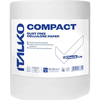 Utěrka Italko Kompaktní Čisticí Utěrka proti prachu, bílá, 2 kg