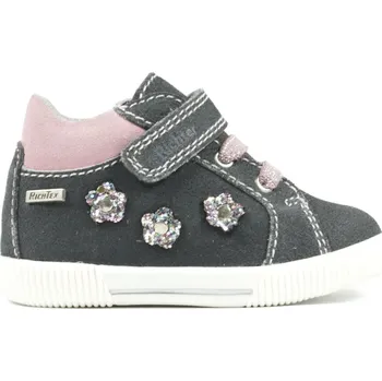 Dětská treková obuv Richter Kožená obuv s membránou Vali Ricther 2503-4111-6301 šedá Velikost: 26