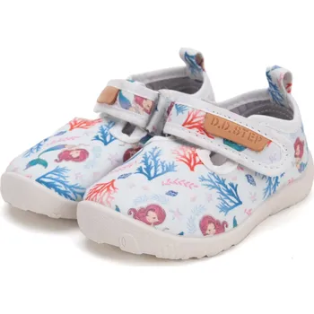 Dívčí tenisky DDstep Barefoot plátěné tenisky D.D.step C086-51733 Sky Blue Velikost: 21