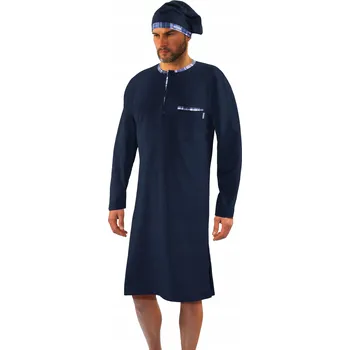 Dámská noční košile Sesto Senso 2025/15 Námořnická Modrá XXXL