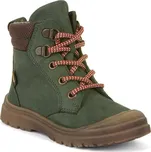 Kožené boty Froddo Tylas TEX Laces Green+ s membránou G3160228-2 Velikost: 31