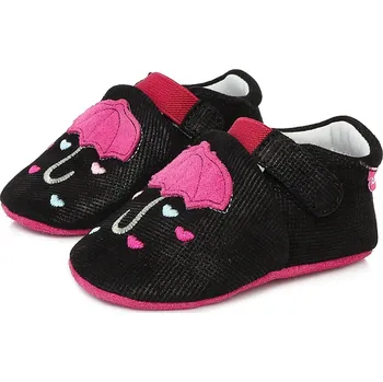 Capáčky DDstep Kožené capáčky D.D.step K1596-759 black Velikost: M