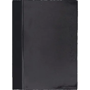 Karton P+P Rychlovazač A4 plastový s kapsou - černá 30490