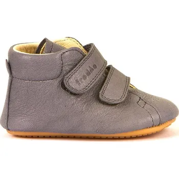 Capáčky Froddo barefoot Prewalkers G1130013-8L Light grey Velikost: 17