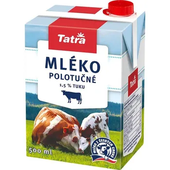 Mléko Tatra Mléko - polotučné / 0,5 l 279700