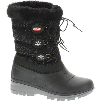 Dívčí sněhule Olang sněhule PATTY KID Lux 81 Nero 4 Velikost: 41/42
