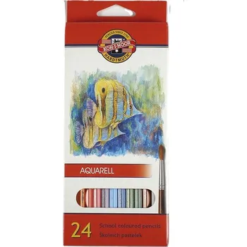 Pastelka Koh-i-noor Pastelky Koh-i-noor Aquarel školní / 24ks 404243