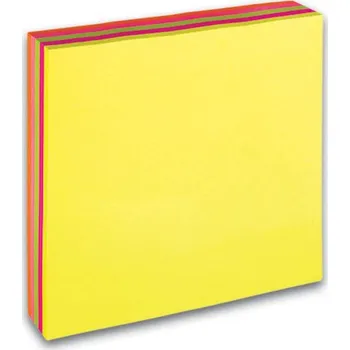 Samolepící bloček Concorde Samolepicí bločky Concorde kostky neonové - 76 mm x 76 mm / 200 lístků 68078