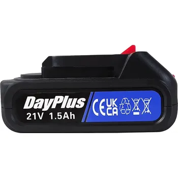 Dayplus 2× akumulátorová baterie 21 V 1500 mAh pro bezšňůrovou řetězovou pilu