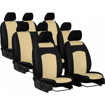 Moto oblečení POTAHY Z EKOKŮŽE ŠITÉ NA MÍRU PRO DODÁVKU RENAULT TRAFIC 2.8m